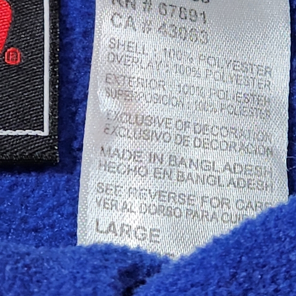 FLORIDA GATORS FULL ZIP FLEECE JACKET SIZE LARGE - Picture 4 of 8